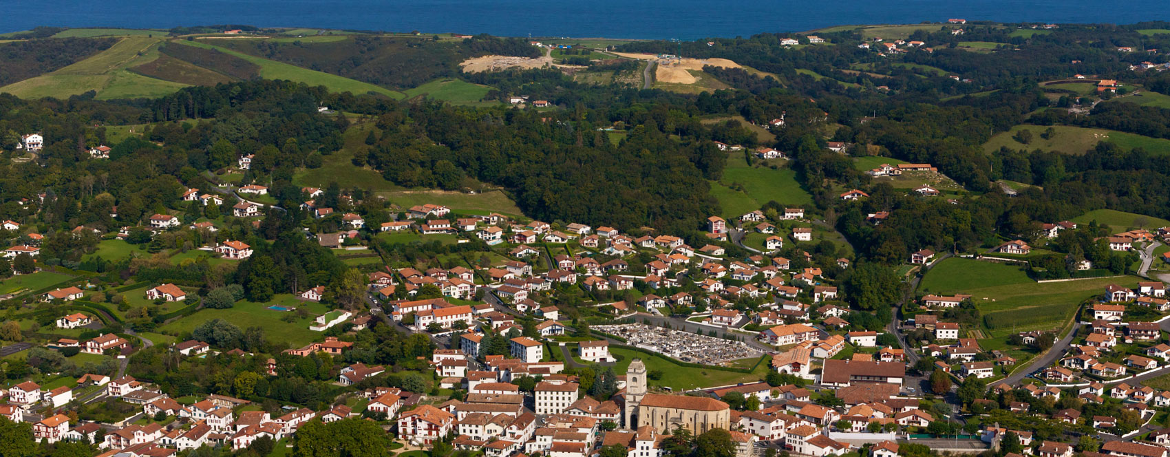 Urrugne Vue Aerienne