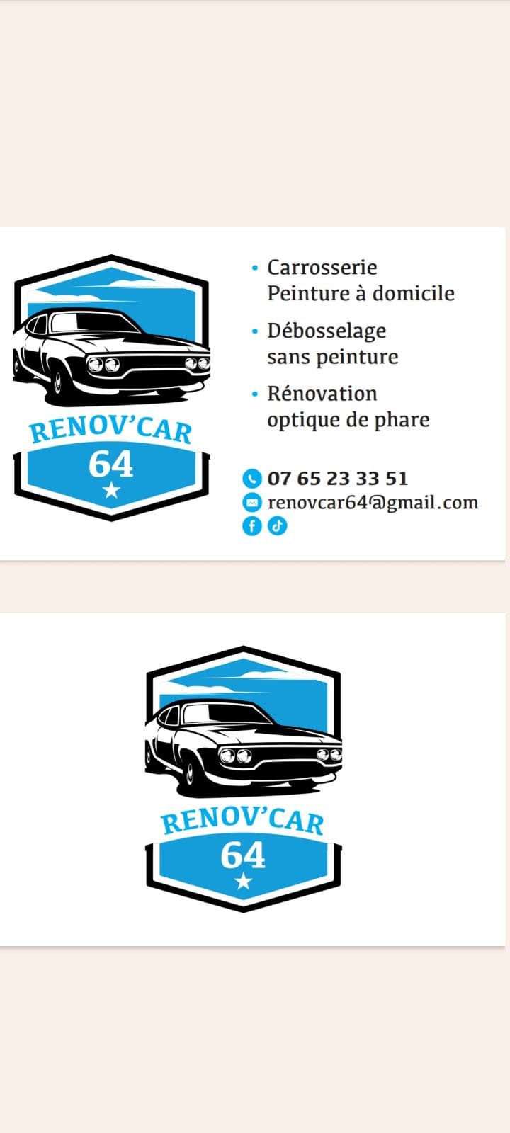Logo Renov'car 64